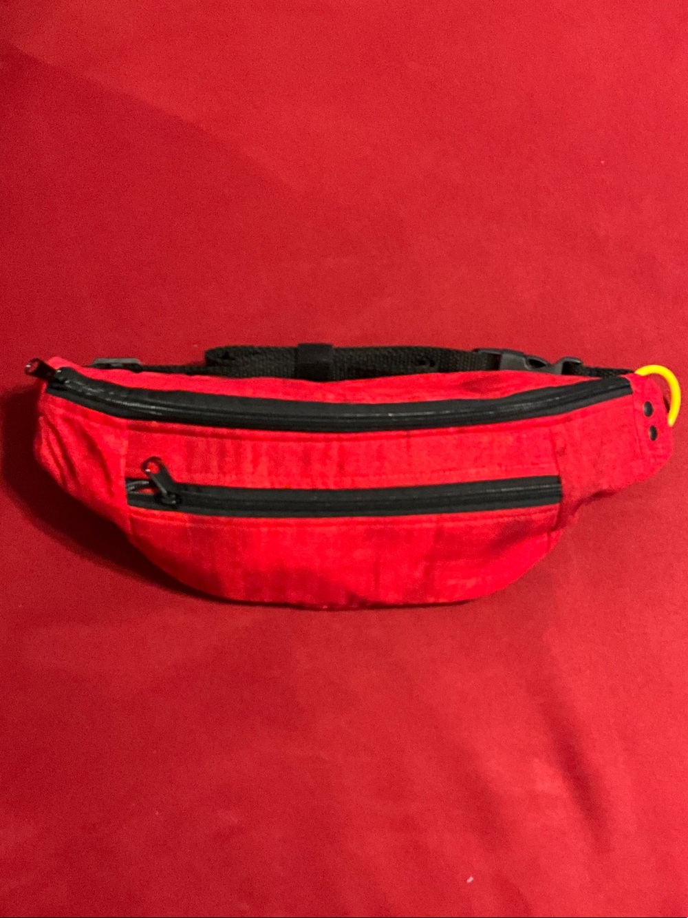 Red Waist Pack Fanny Pack / Crossbody